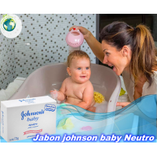 Jabon en barra Jhonson baby neutro				 				